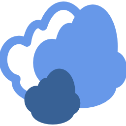 Download free blue weather cloud icon